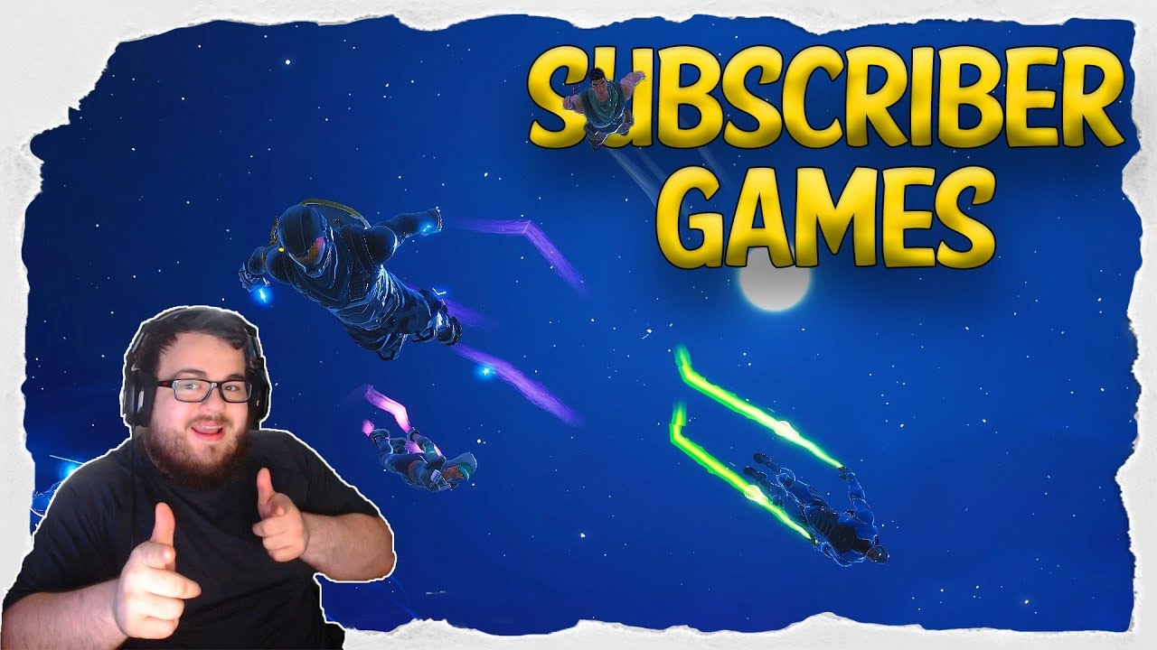 Playing Fortnite Squads With Subscribers! - Fortnite Battle Royale -