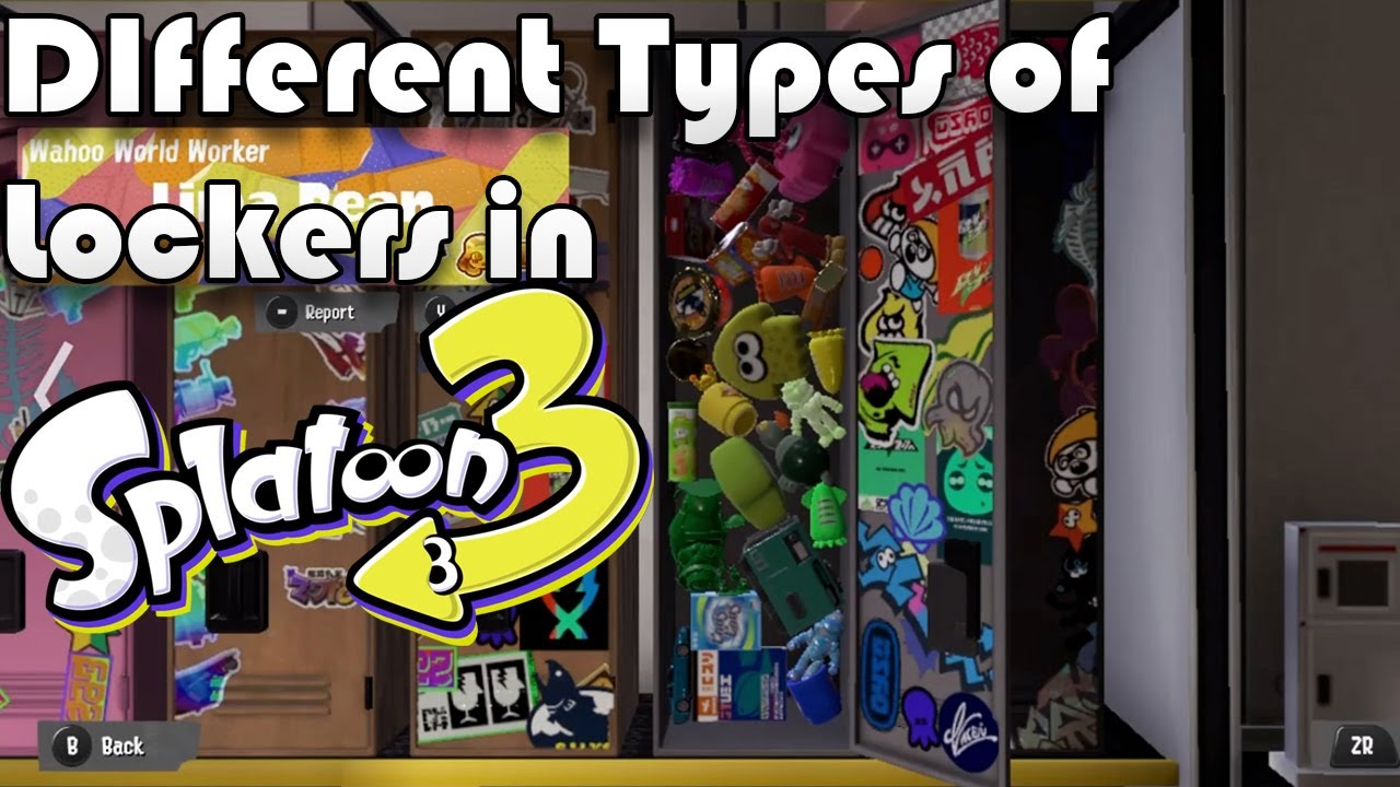 Different Types of Lockers in Splatoon 3