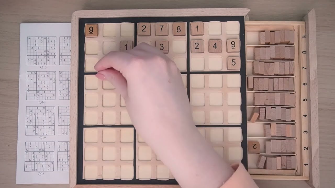 ASMR | Solving sudoku puzzles #9