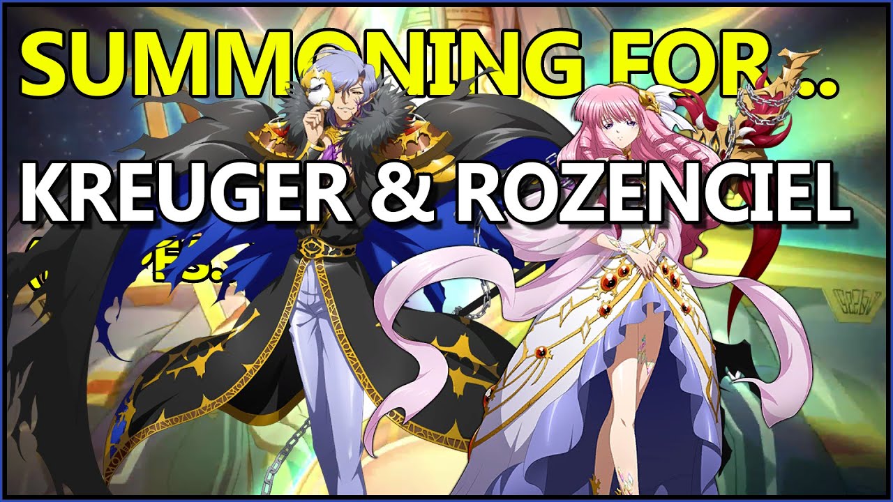 Langrisser M: Summoning for Kreuger & Rozenciel Dupes