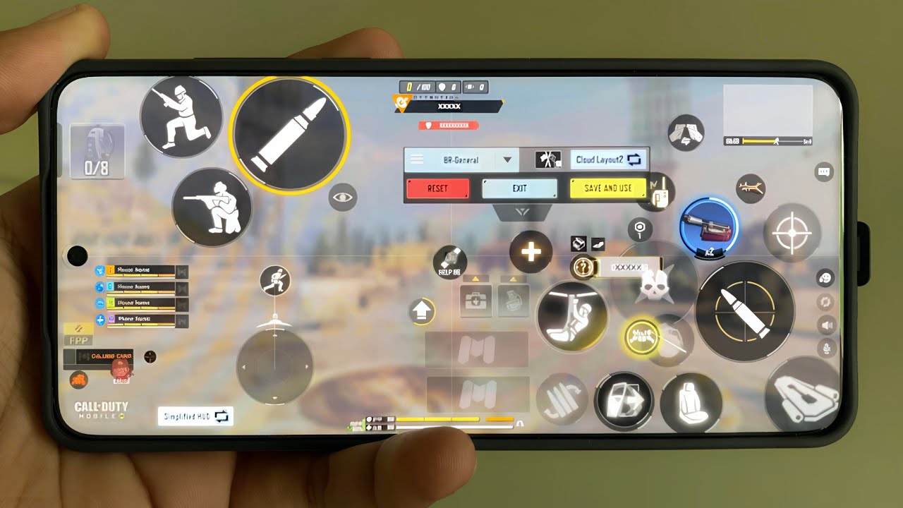 Объясняю свой HUD с тремя пальцами и как настроить HUD с тремя пальцами в COD Mobile Battle Royale
