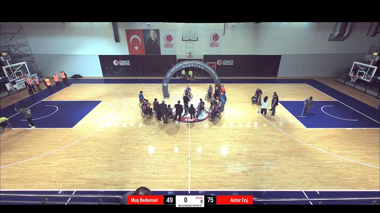 Muş Bedensel Engelliler S.K. – Astor Enj. Şanlıurfa Bed. Eng. TSB 1.Ligi Playoff Final Grubu