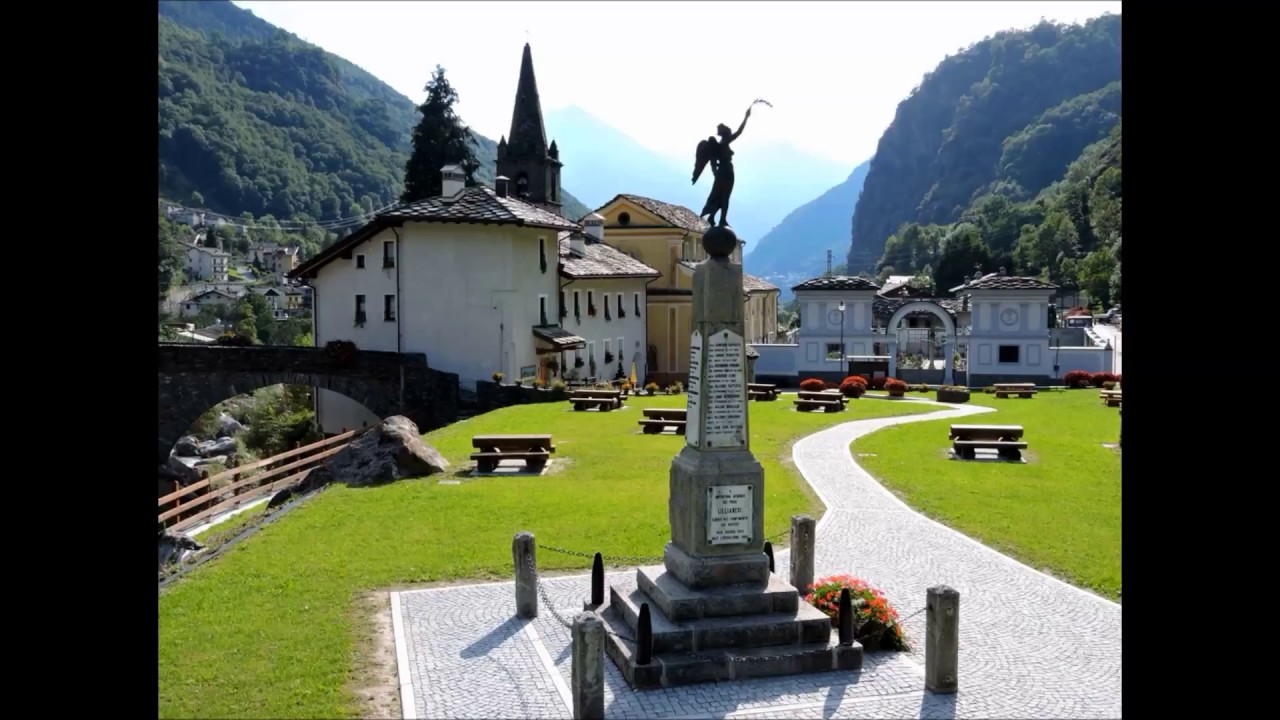 LILLIANES (Valle D'Aosta, Valle del Lys) la citt&agrave; + chiesa di S. Rocco (altare di J.B. GILARDI)