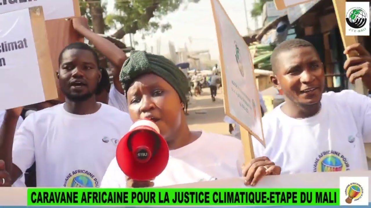 Caravane Africaine pour la justice climatique Etape du Mali 2025