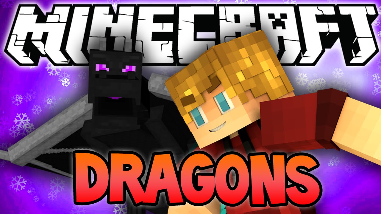 Minecraft DRAGONS w/The Pack! (Minecraft Mini-Game)