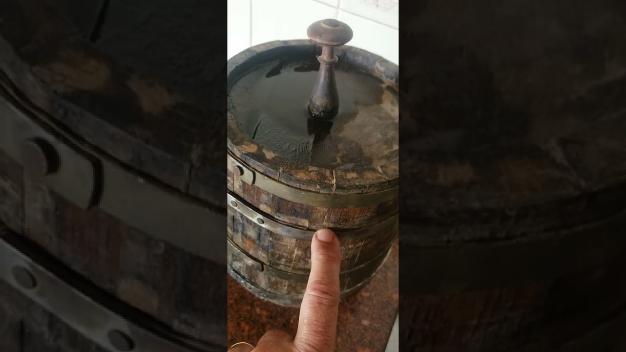 Como consertar barril de cachaça