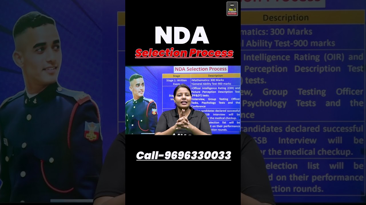 How to get selected in NDA? NDA selection process ! ✔️✔️#upsc #nda