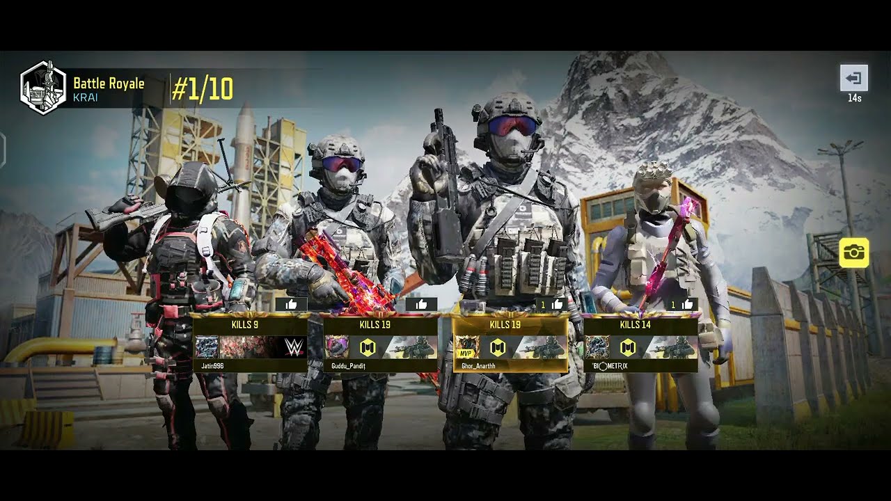 | Insane 4 Man Squad Gameplay on KRAI Map | COD Mobile Battle Royale WIN | 2026 | 🏆 #1 VICTORY 🏆 |