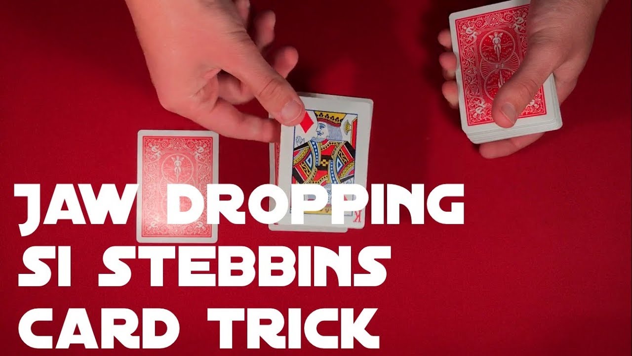 Jaw Dropping Si Stebbins Card Trick!