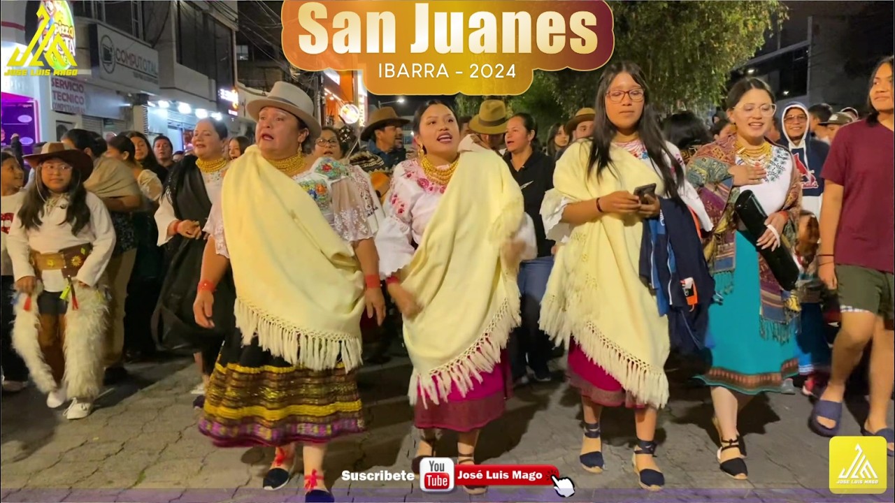 sanjuanes 2024 🇮🇩 Ibarra 🇪🇨 Ecuador | Inti Raymi | Pt. 1/5 #intiraymi #sanjuanitos #ecuador