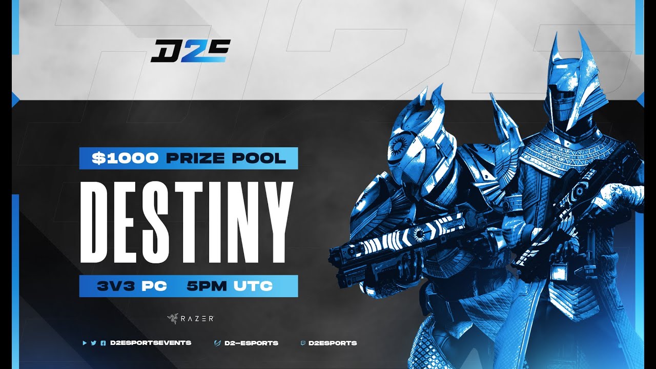 Destiny 2 3v3 Tournament on PC. $1000 USD Prizepool