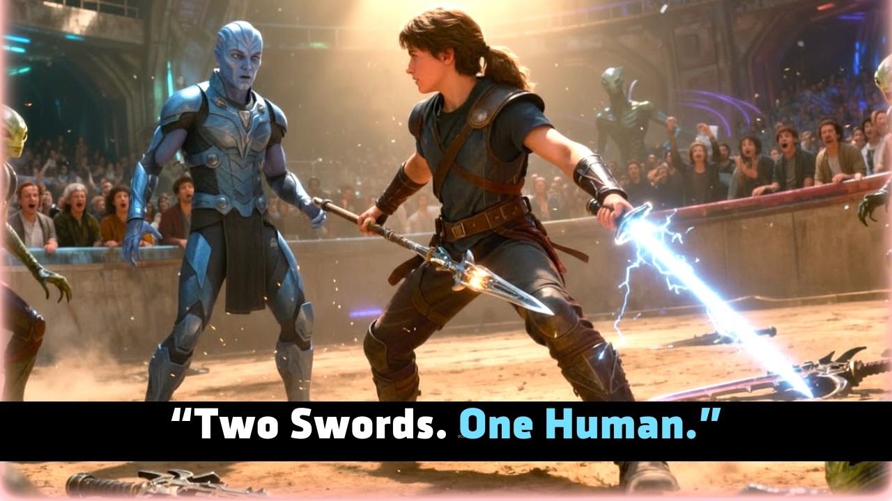 “No Species Can Wield Two Weapons” | The Human Girl Picked Up Two Swords Sci-Fi | HFY Stories