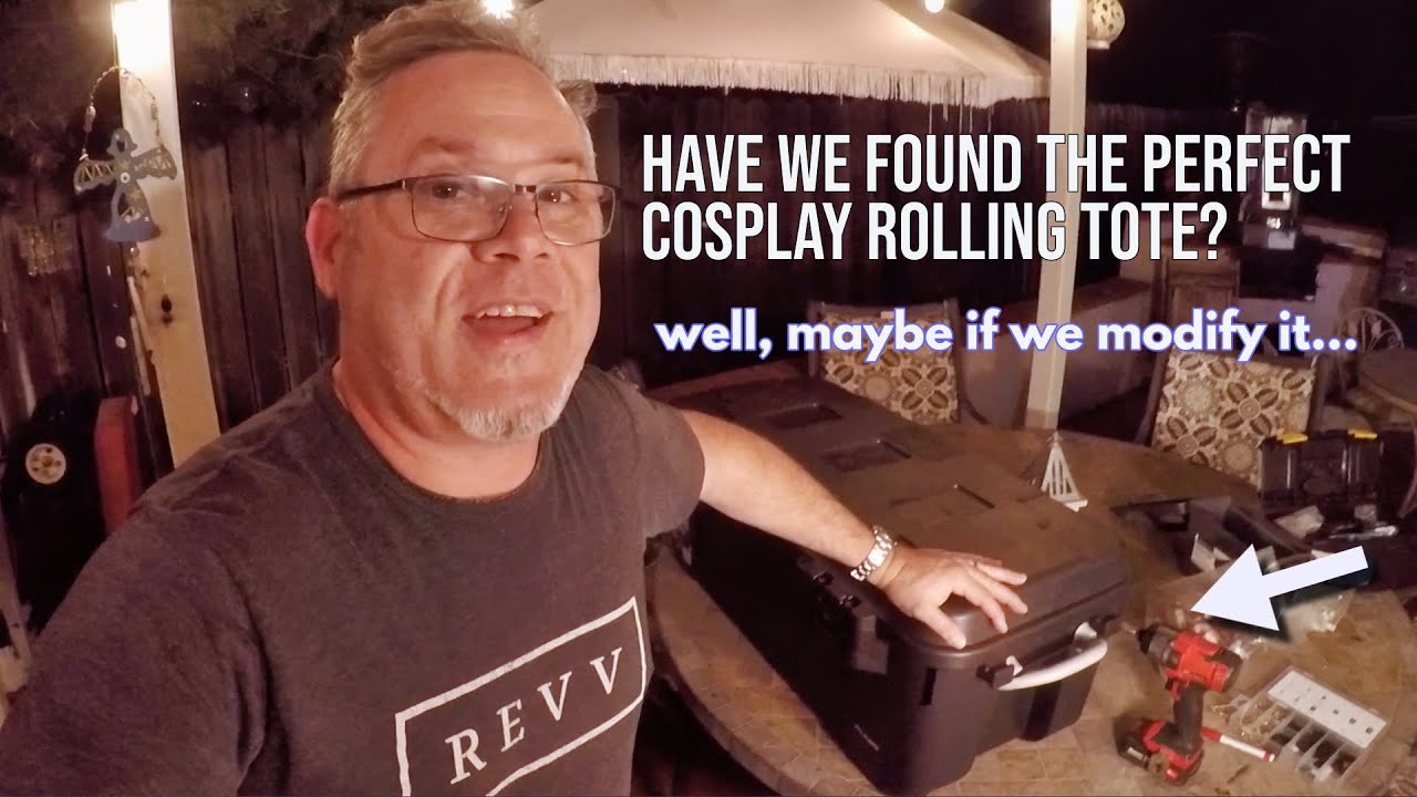 Идеальная сумка на колёсах для перевозки доспехов и костюмов? Возможно, если её модифицировать...
