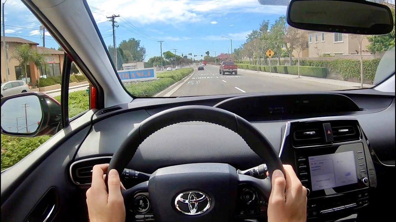 2020 Toyota Prius XLE e-AWD POV Test Drive (3D Audio)