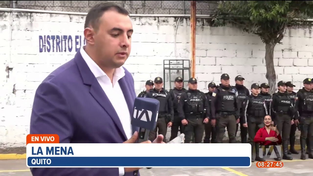 Policía realiza detenciones a personas dedicadas al microtráfico en el sur de Quito