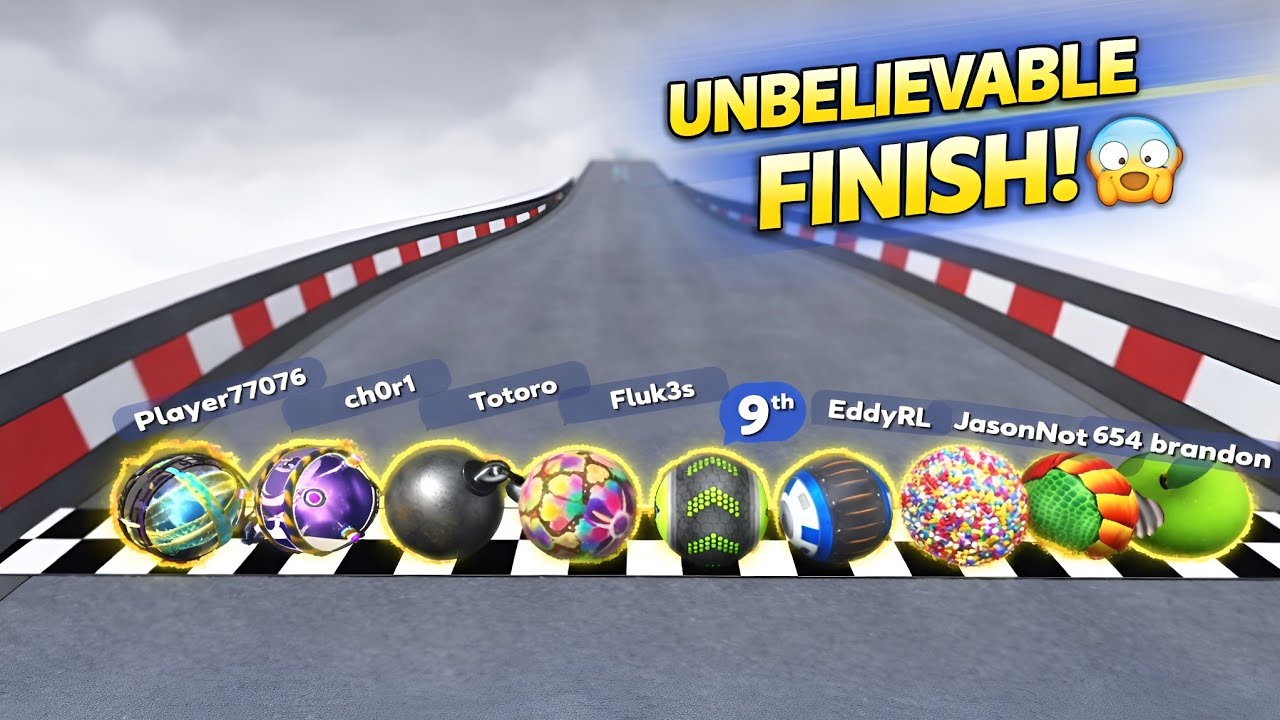 Ultimate Marble Race | Sky Track Challenge 150 #marblerace #ballrace