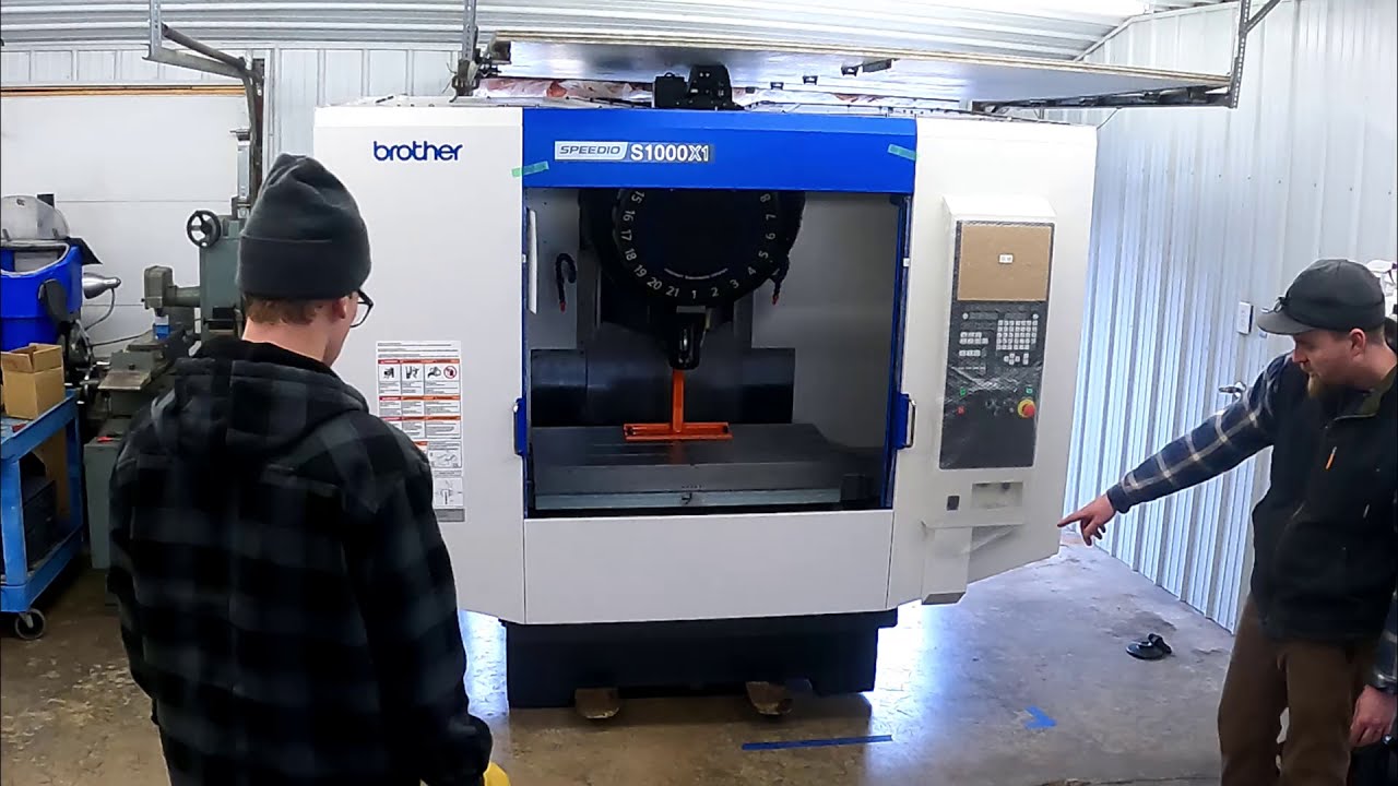 New Machine Day! Brother Speedio S1000 Unloading/Unboxing