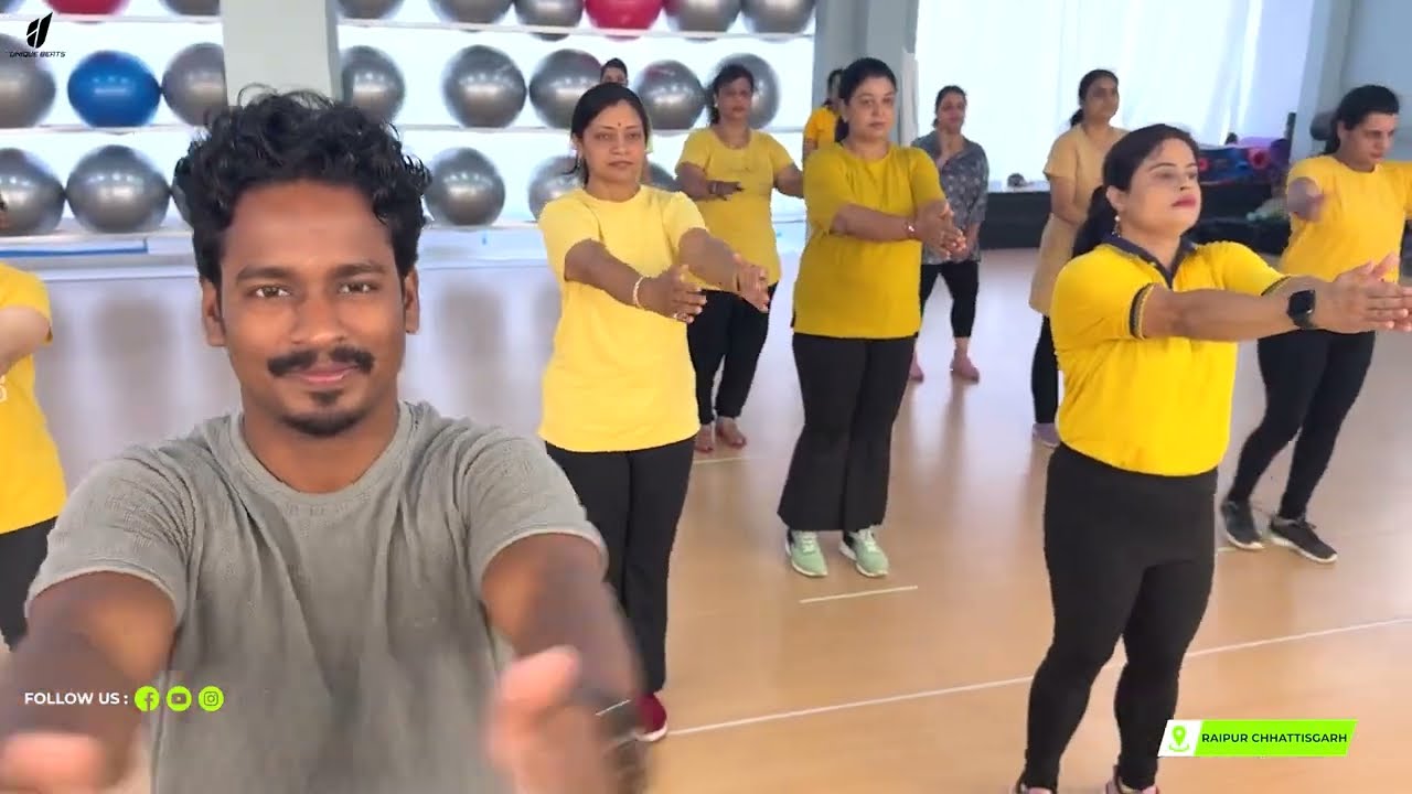 Workout For Belly Fat | 40 Minutes Nonstop Exercise Video | Zumba Fitness With Unique Beats