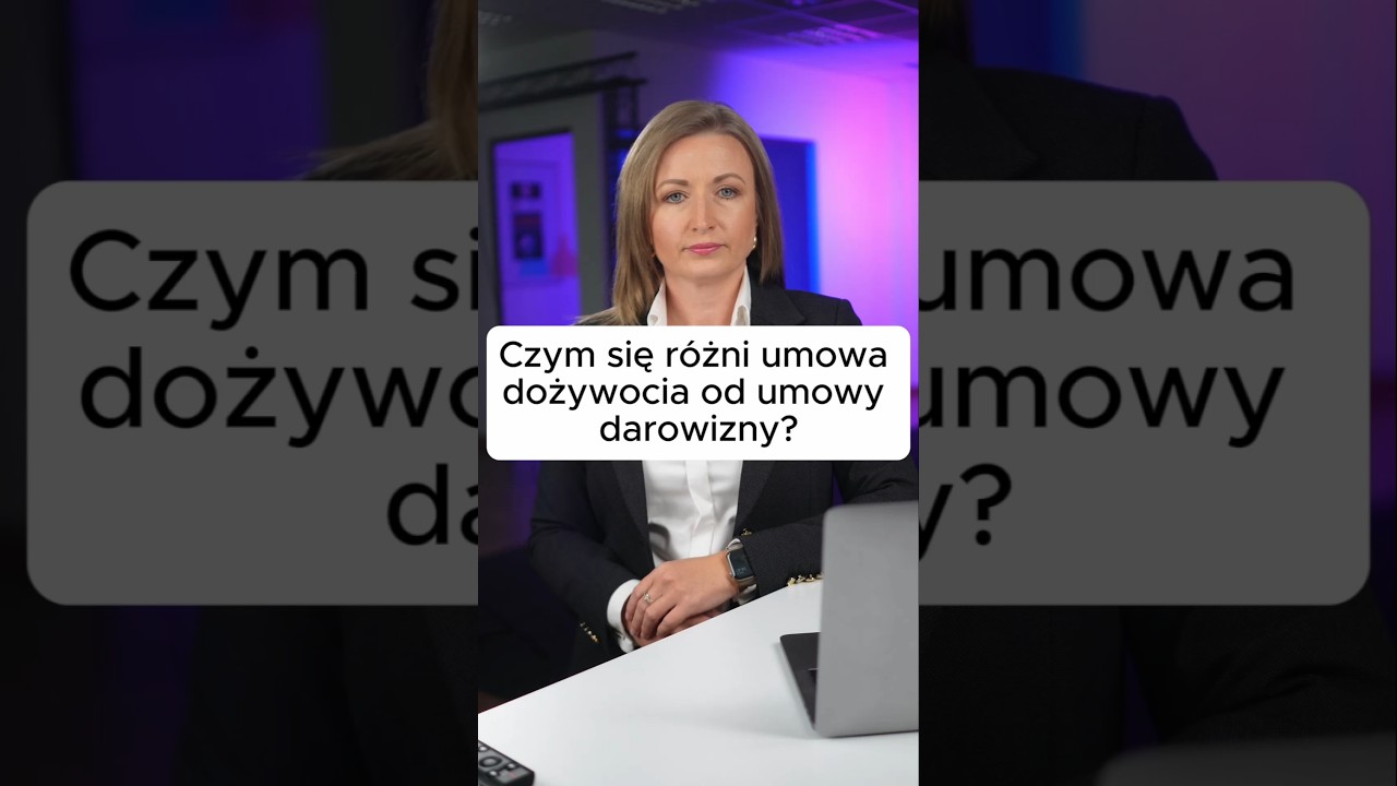 Czym r&oacute;żni się umowa dożywocia od umowy darowizny?