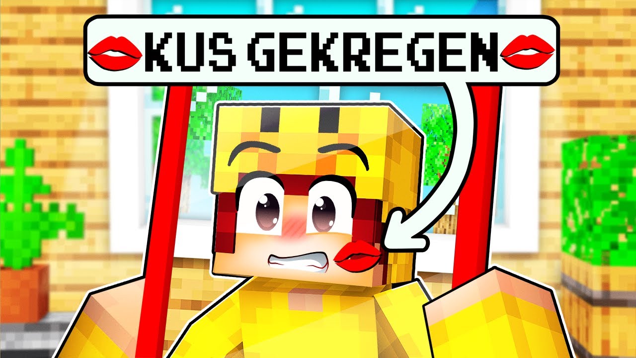 WIE Gaf DENNUS Een KUS In Minecraft..?