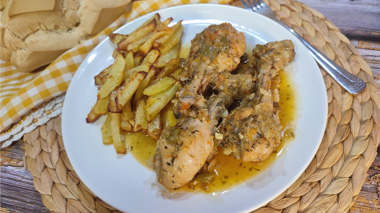 POLLO A LA PANTOJA, receta tradicional y deliciosa! Con Olla GM.