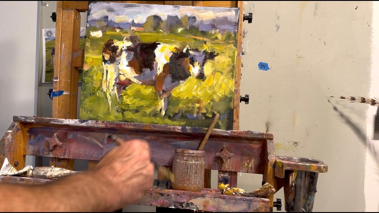 TRY THIS WHEN PAINTING COWS