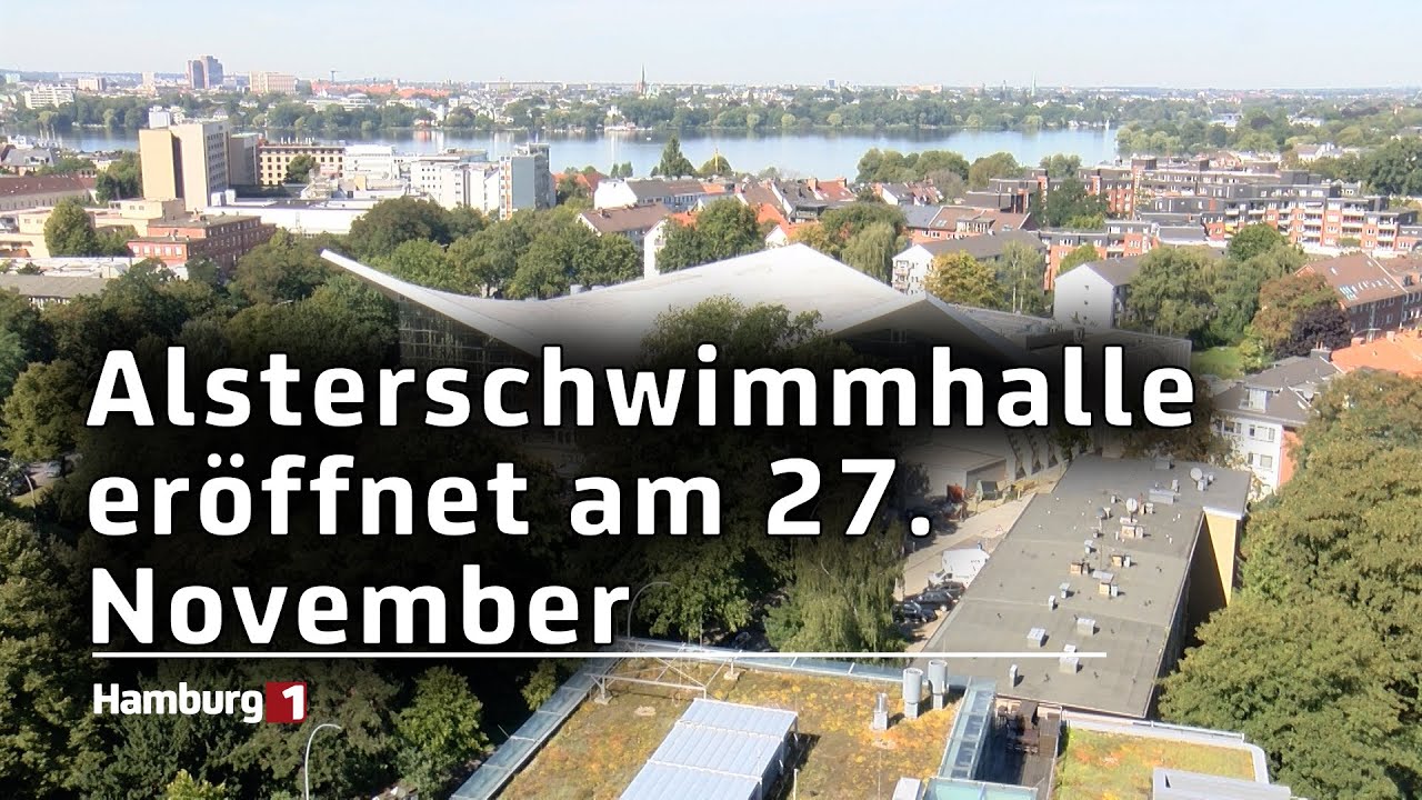 Kurz vor Eröffnung: Das letzte Becken der Alsterschwimmhalle wird befüllt