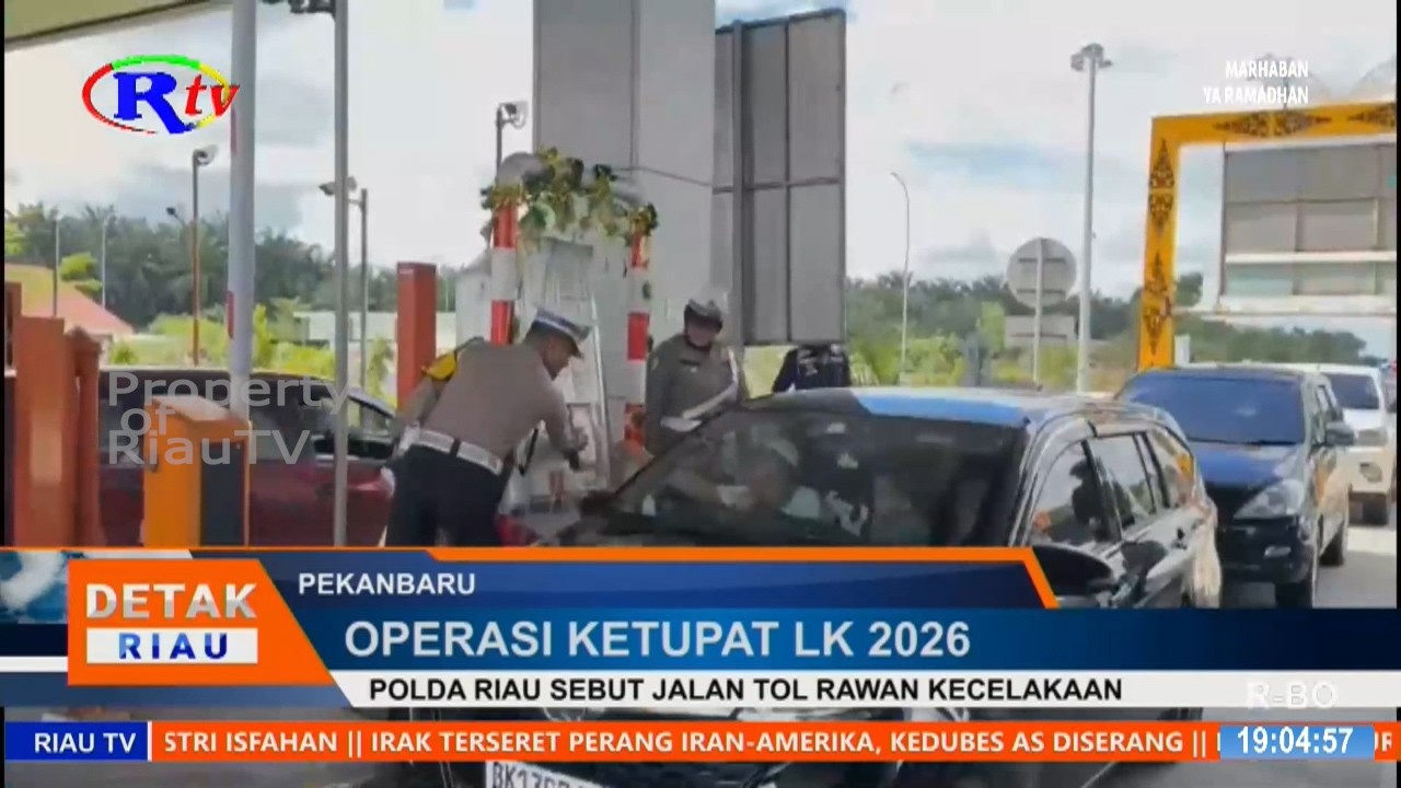 POLDA RIAU SEBUT JALAN TOL RAWAN KECELAKAAN