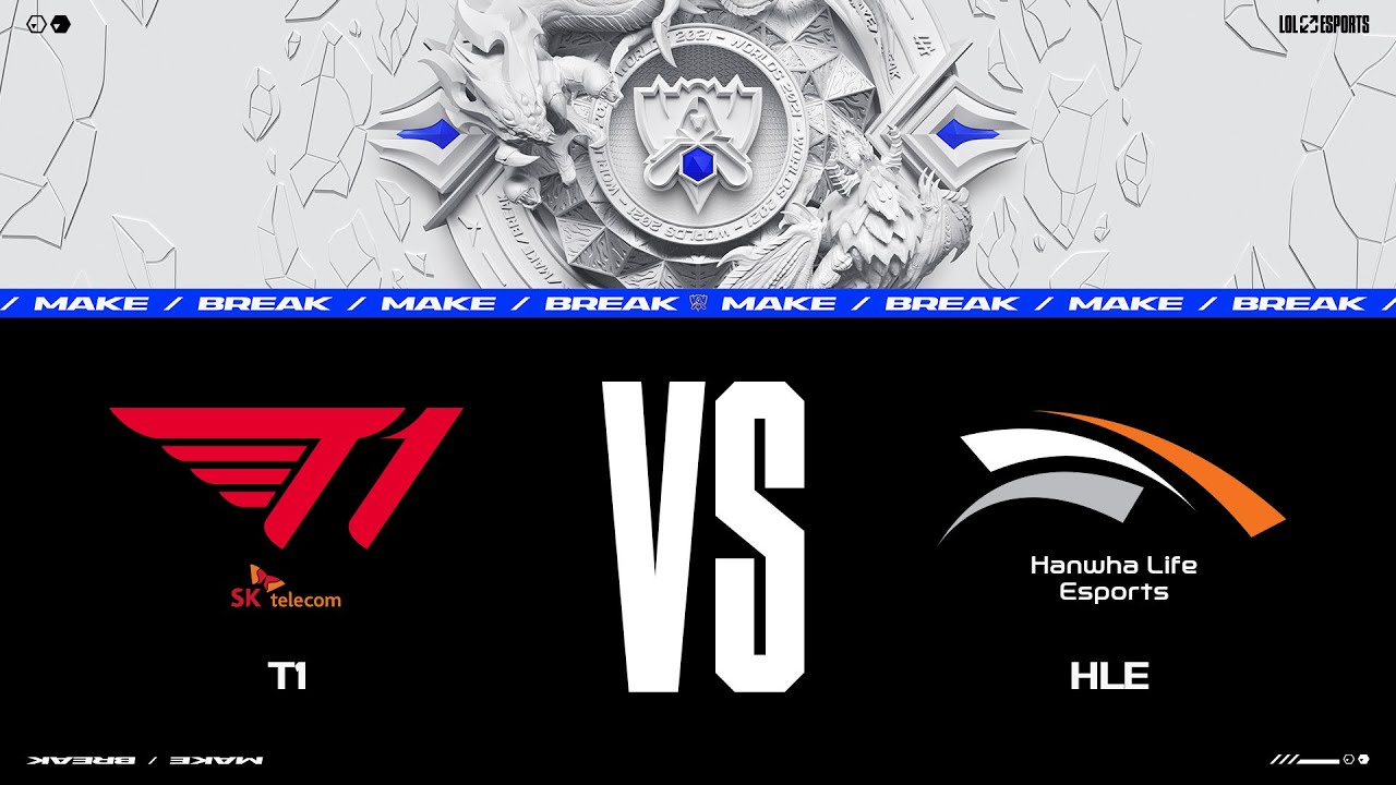 T1 vs. HLE 매치 하이라이트 | Quaterfinals Stage Day 1 | 10.22 | 2021 월드 챔피언십