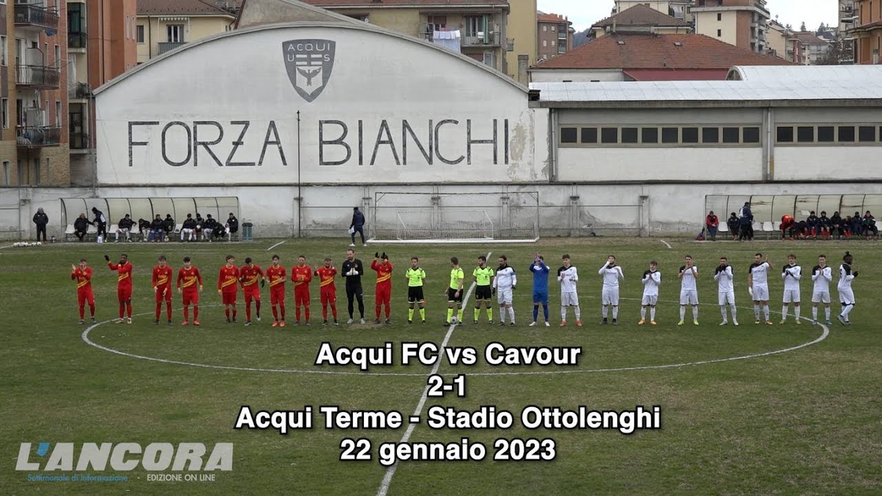 Calcio - Acqui FC vs Cavour 2-1  (22 gennaio 2023)