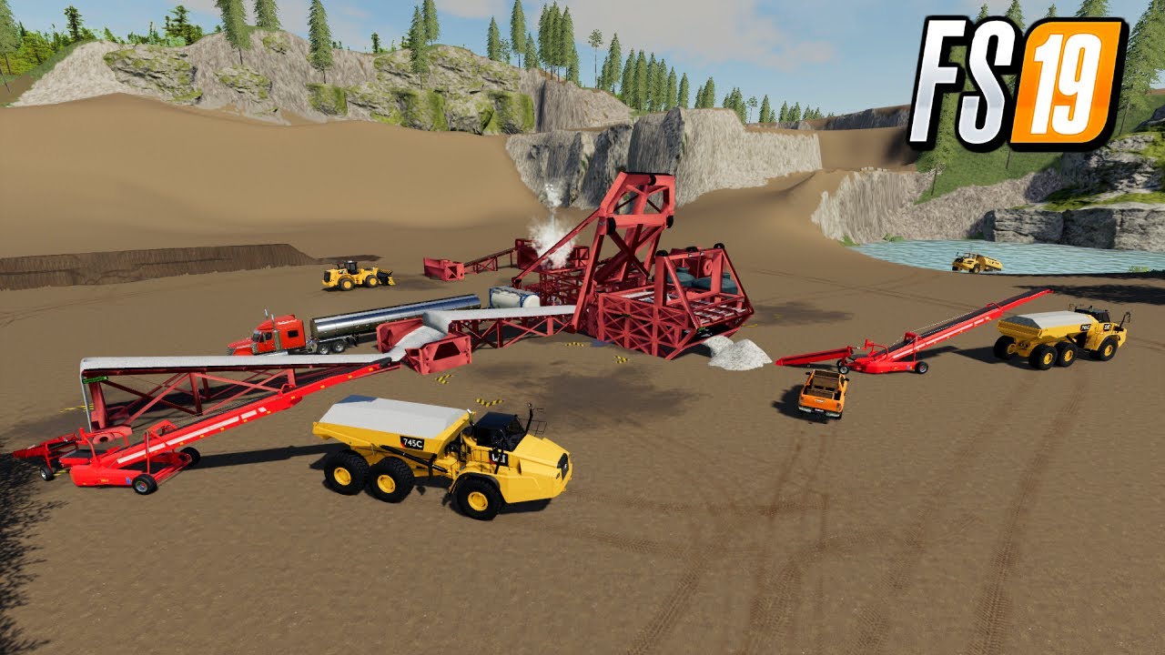FS19 🚧 GOLD PRODUCTION 🚧 ALASKA - DELTA JUNCTION MAP FARMING SIMULATOR 19