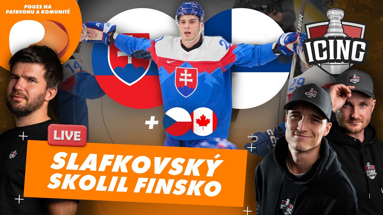 Slafkovský skolil Finsko! Slovensko má skvělý start do turnaje! | Icing #212