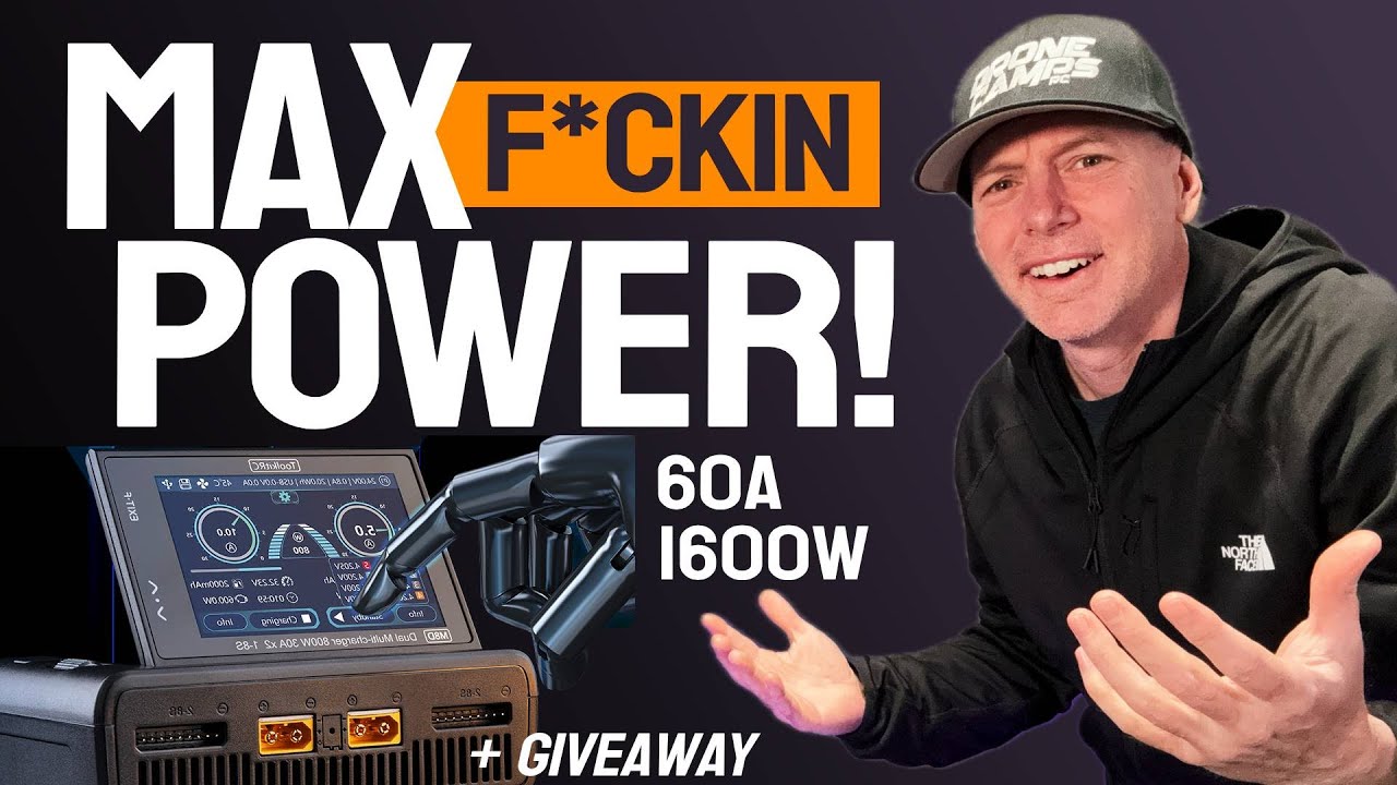MAX F*CKIN POWER! - ToolkitRC M8D Lipo Charger - Giveaway & Review
