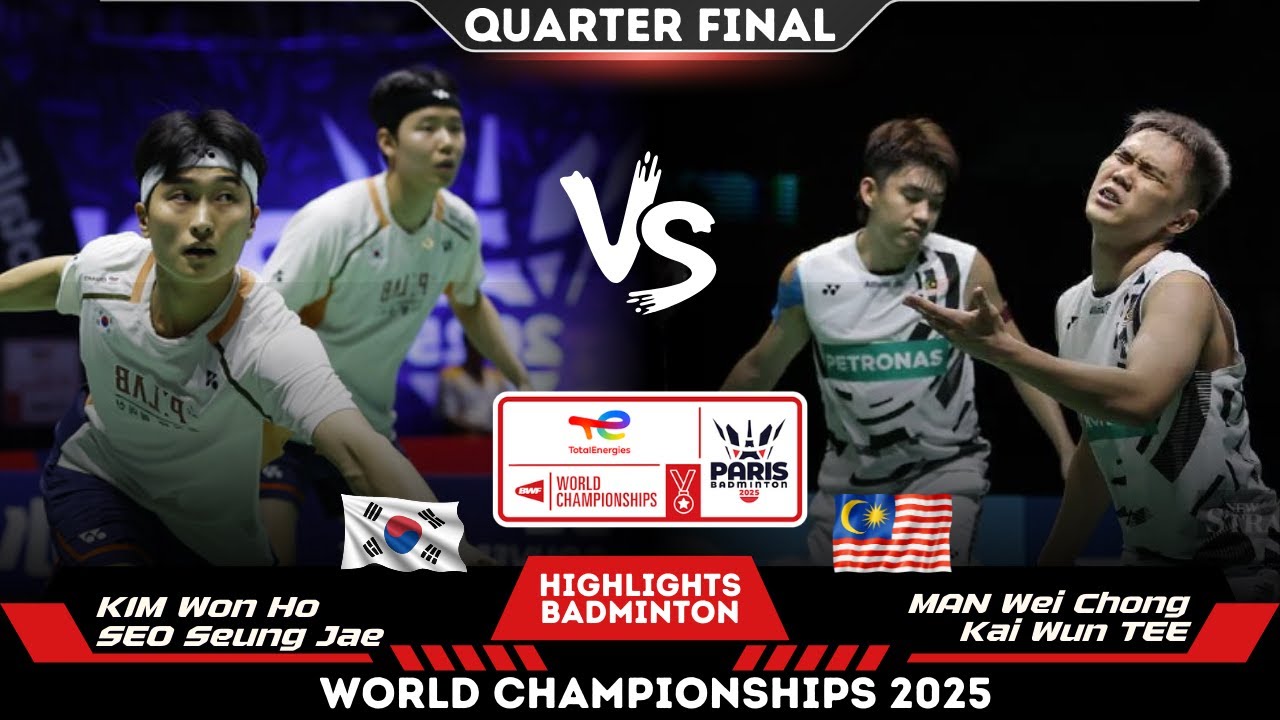 Super PLAY! Kim/Seo (김원호/서승재) vs Man/Tee (MAS) | World Championships 2025 Badminton