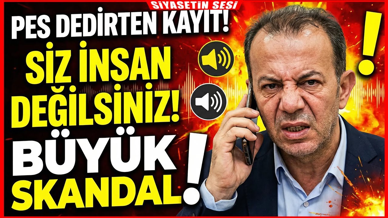 Türkiye Bu Ses Kaydıyla Sarsılacak! Tanju Özcan'dan Tarihi İfşa!