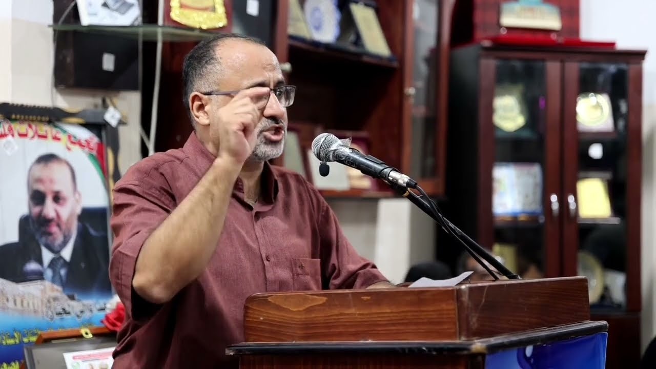 كلمة د.يحيى إبراهيم المدهون في المؤتمر الأول لشباب عائلة المدهون