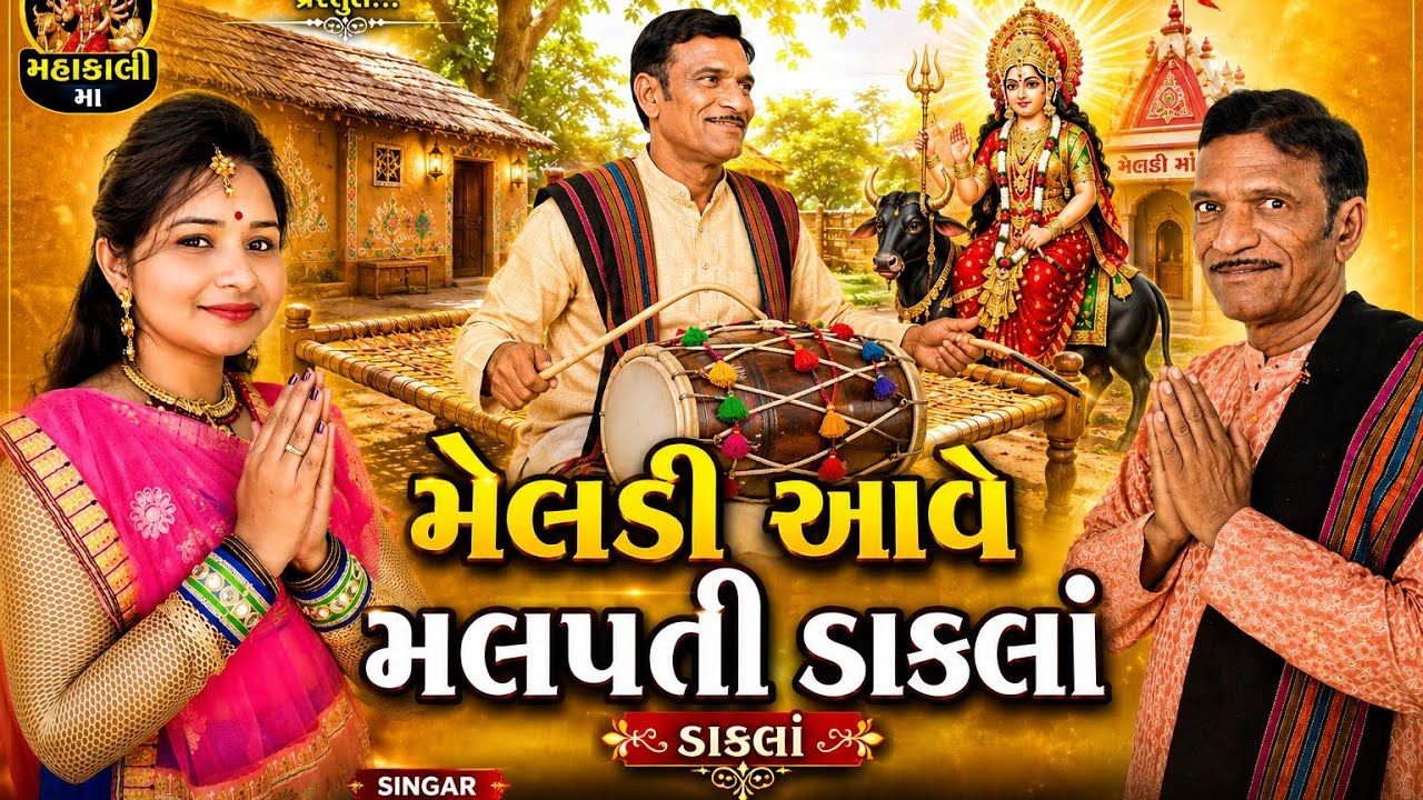 મેલડી આવે મલપતી || Ramnik bhai KANZARIY | KAJL patal | SanedO Sanedo.. 