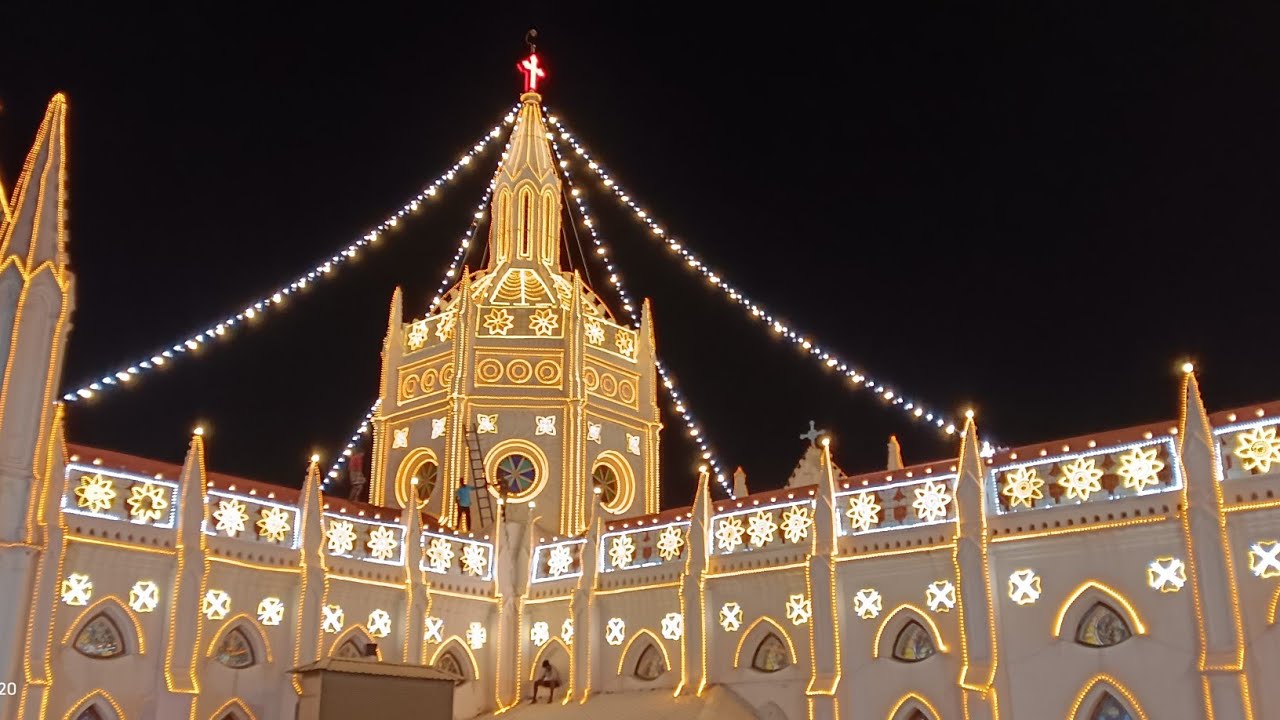 Velankanni vlogs today update Ave Maria  மரியே வாழ்க 