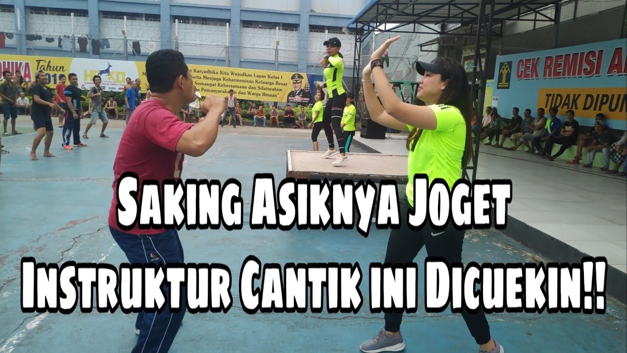 GOKIL!! AKSI JOGET LUCU NARAPIDANA SAAT SENAM PAGI DI LAPAS I MEDAN