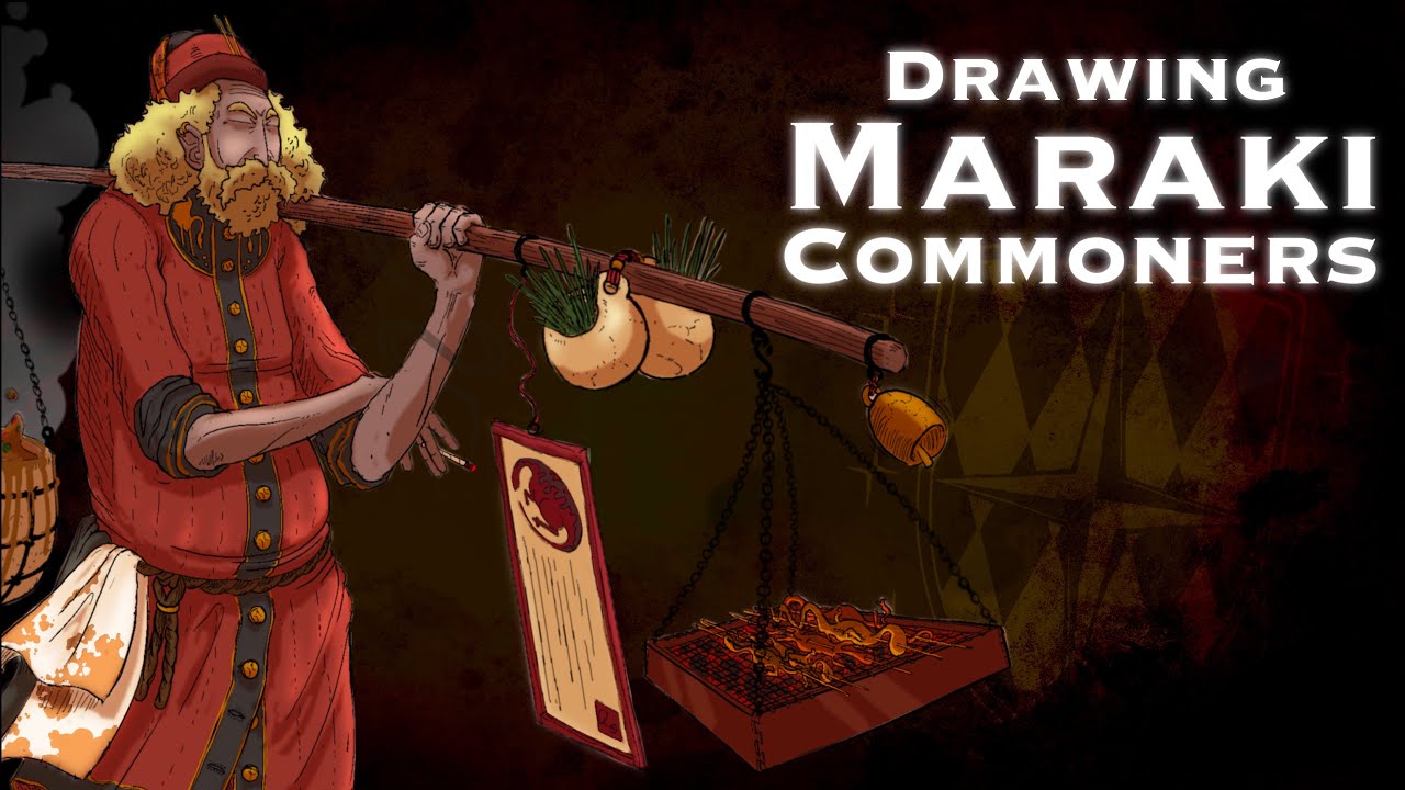 I designed Maraki'an Commoners | Fantasy Worldbuilding