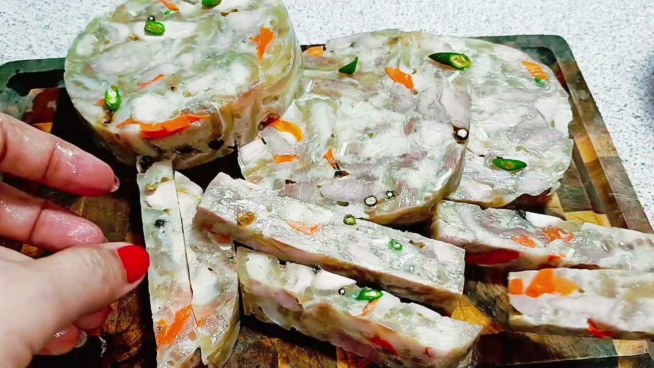 Làm Chả Lạnh, Thịt Nguội Ko Khuôn Ko Hấp Ko Buộc Dây Siêu Ngon Khoẻ Re