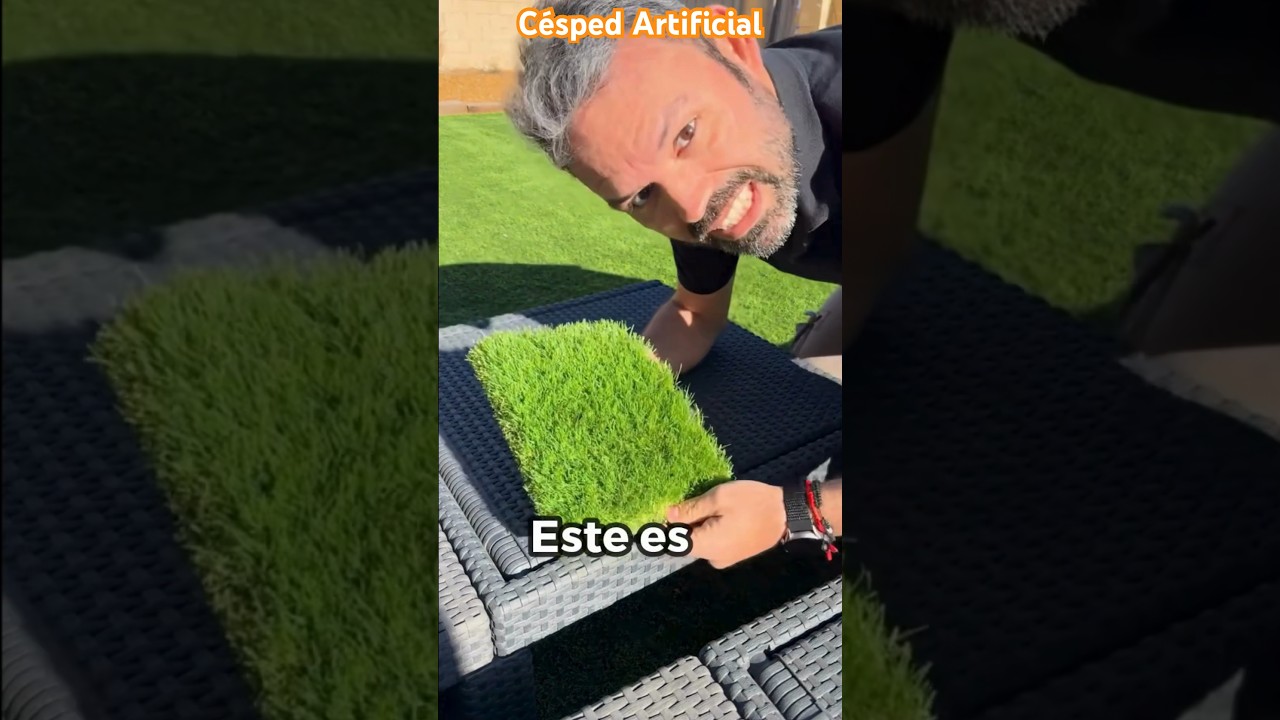 C&eacute;sped artificial barato precio incre&iacute;ble 40mm #cespedartificial #c&eacute;spedartificial  #reforma