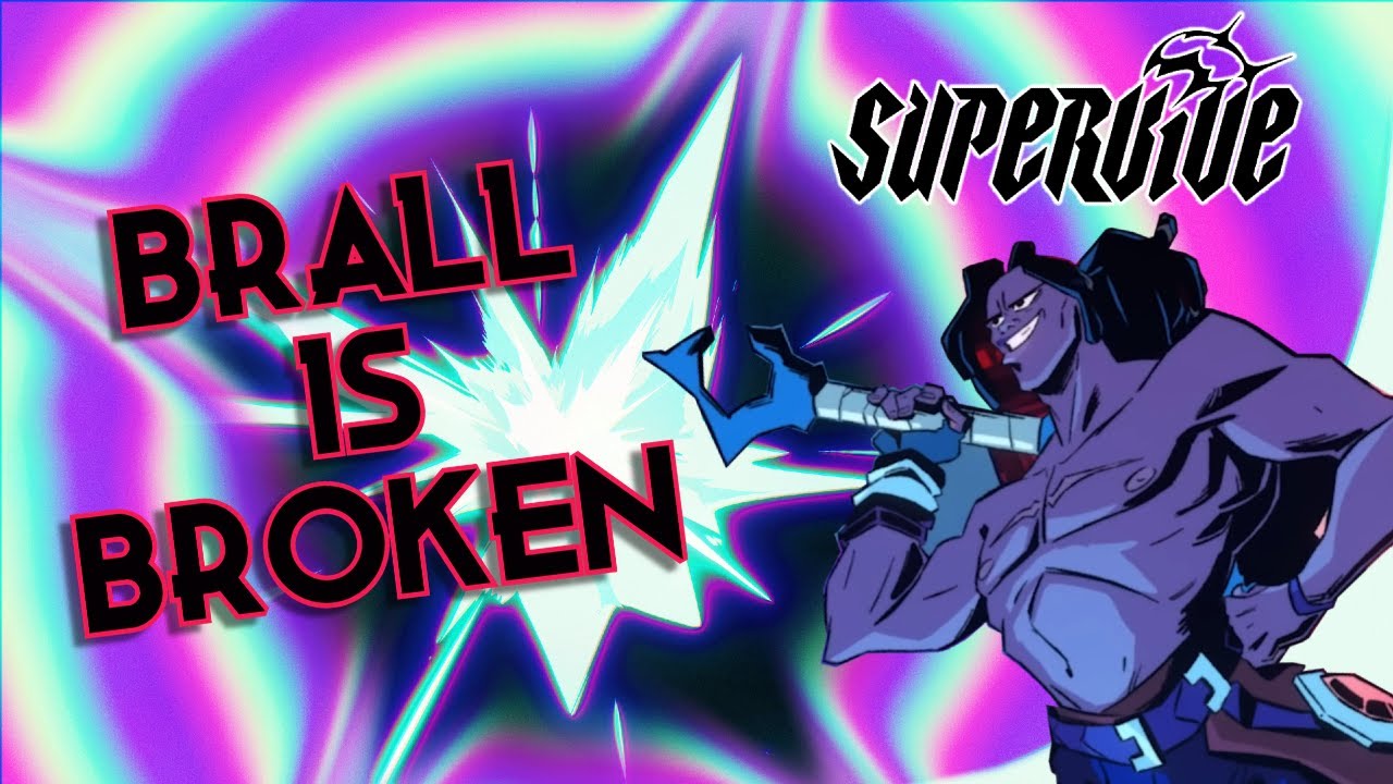 THE MOST BROKEN CHARACTER IN SUPERVIVE - SUPERVIVE Funny moments + Sick plays