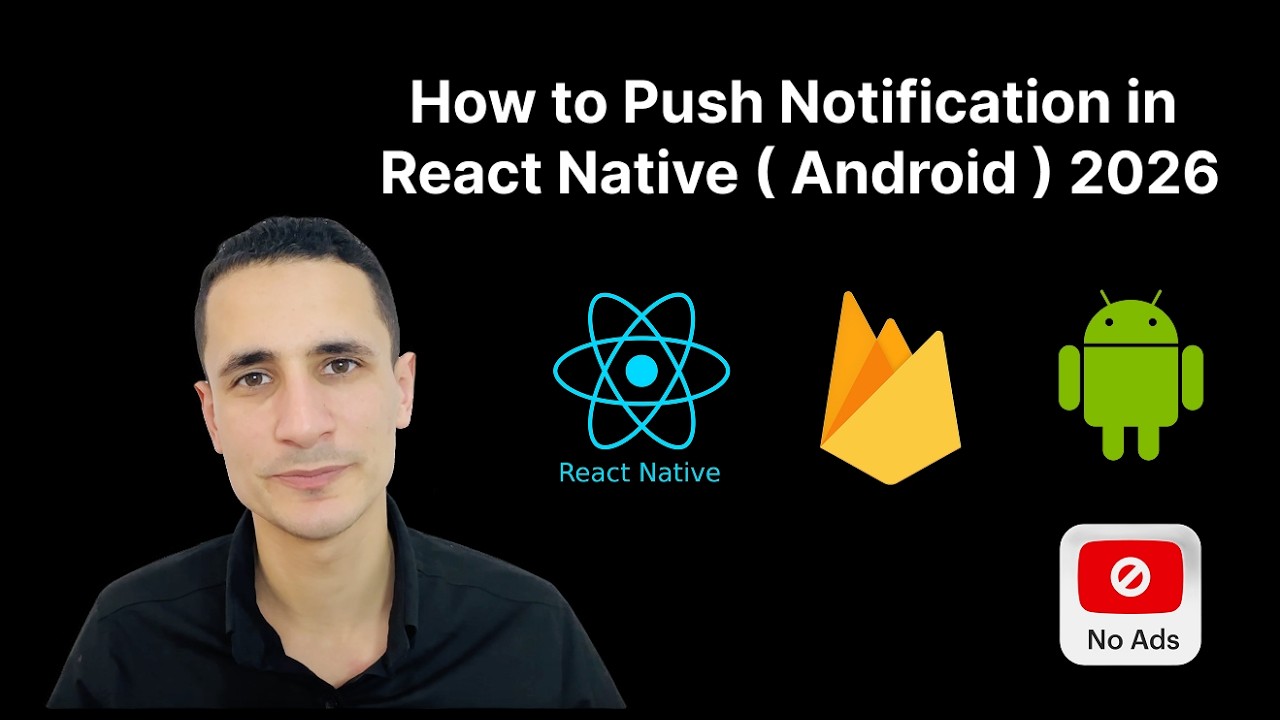 Пошаговое руководство: Реализация push-уведомлений в React Native с использованием Firebase (Andr...