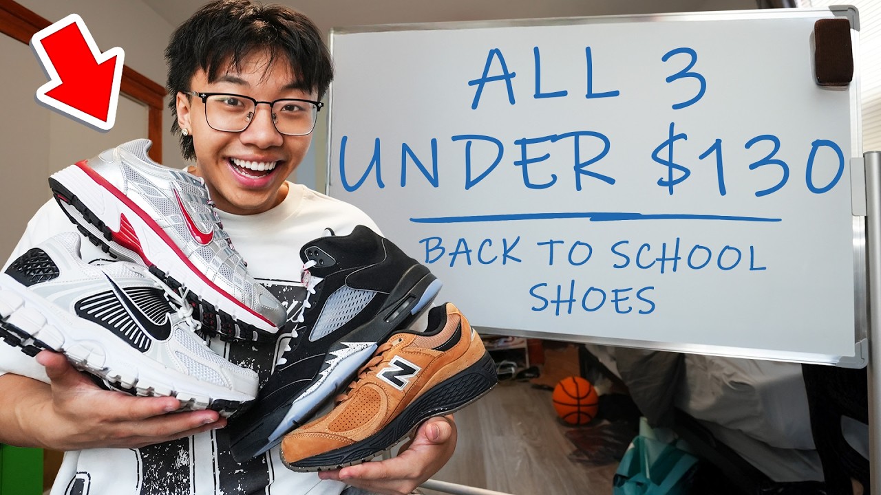 Top 3 Best Back To School Sneakers! (All Under $130!)
