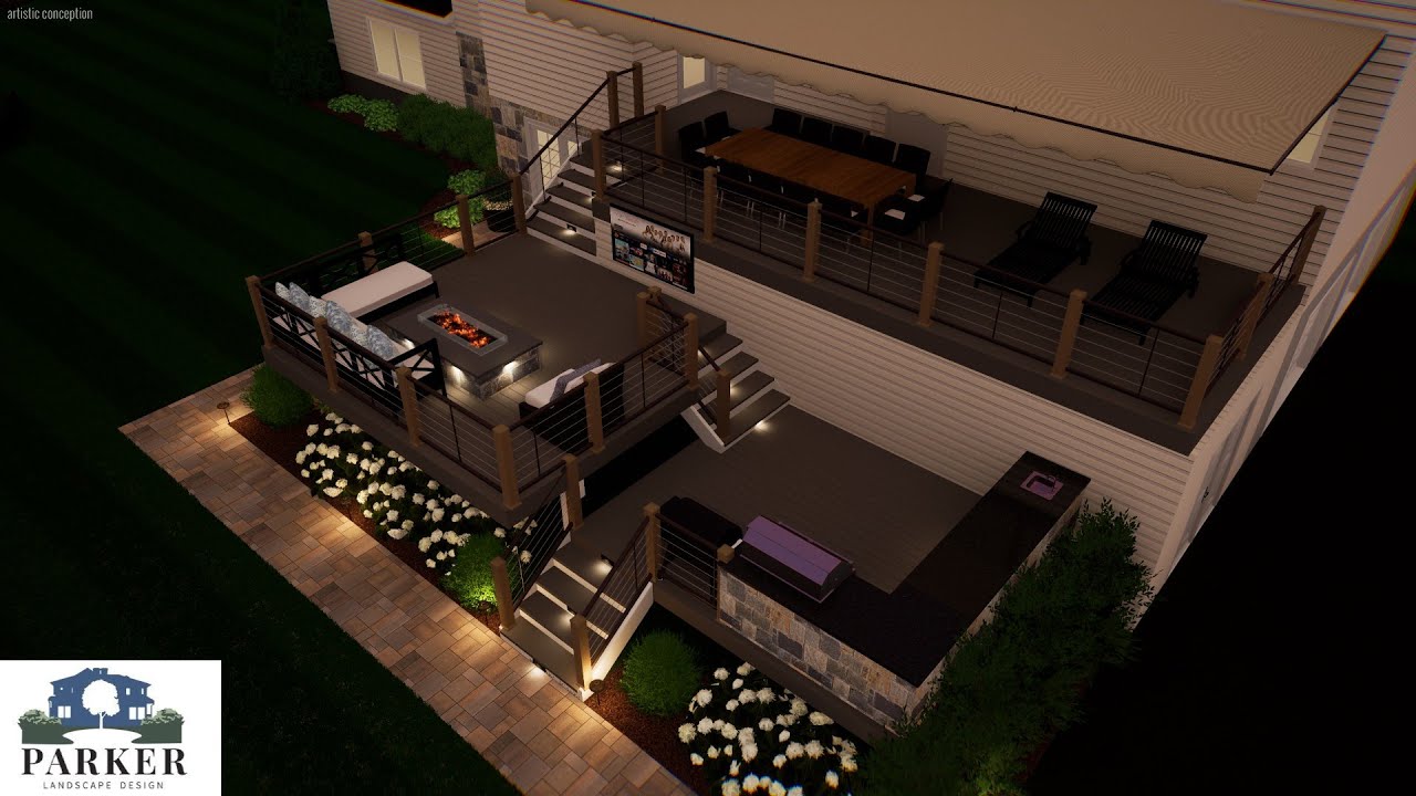 Levels of Deck - Warren, NJ