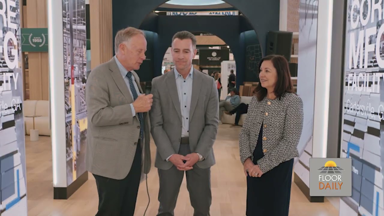 FloorDaily.net: Brent Emore and Jennifer Zimmerman Discuss AHF's Message at Surfaces