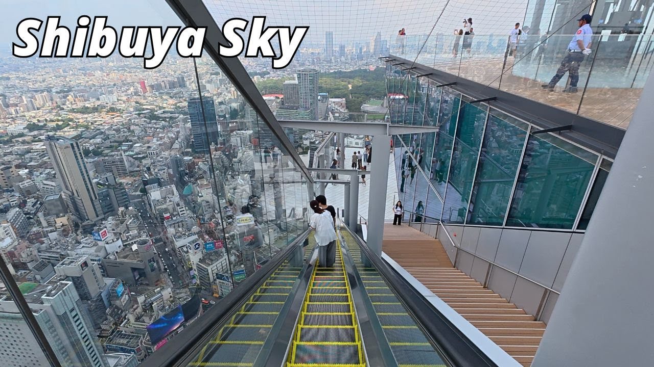 Shibuya Sky &mdash; потрясающий вид с крыши Токио