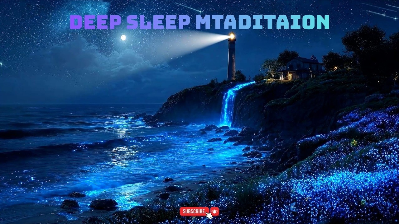 Ocean Breeze Deep Sleep Meditation | Soothing Waves & Night Vibes ( No Ads )