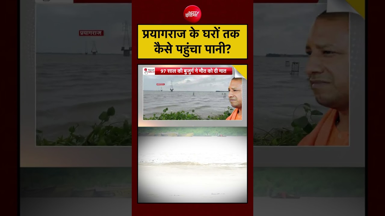 Prayagraj Flood: घरों तक बाढ़ का पानी कैसे पहुंचा? | Syed Suhail | #shorts